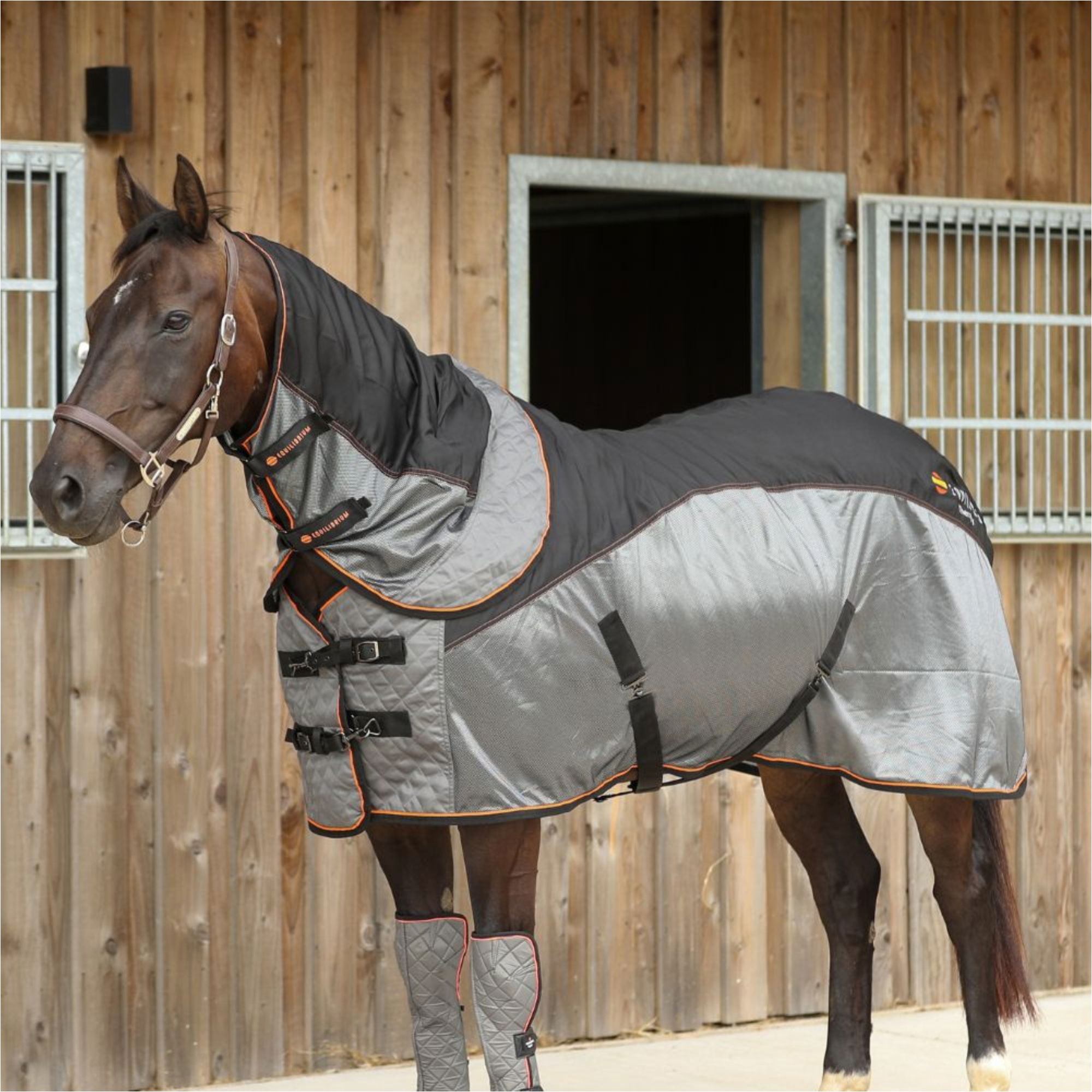 2025 Equilibrium Therapie Magnetische Mat EQB0045 - Black / Orange